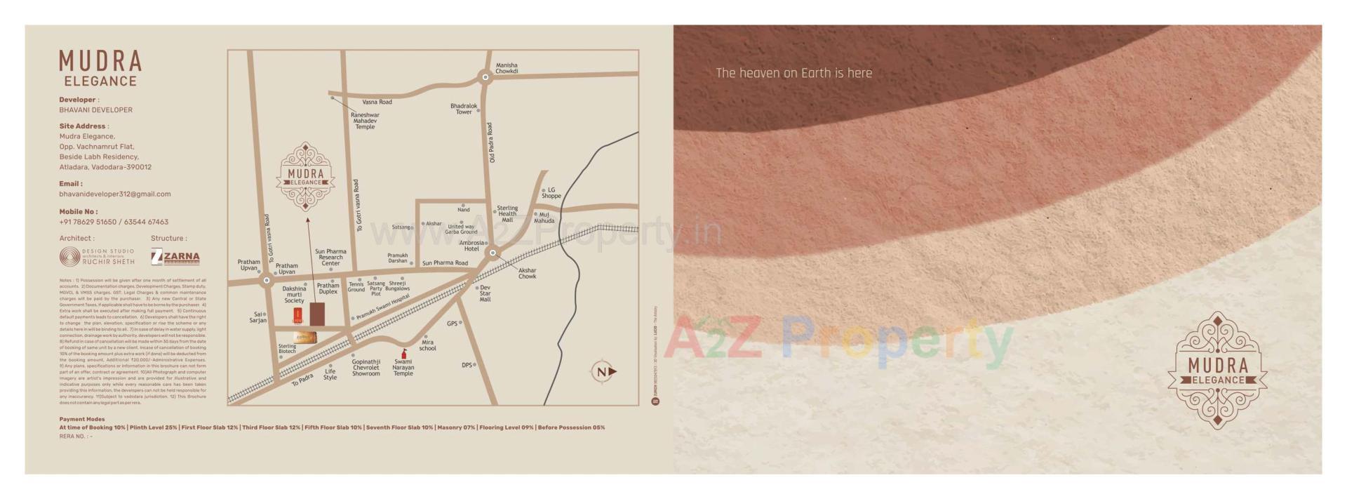  of real estate project Mudra Elegance located at Atladara, Vadodara, Gujarat