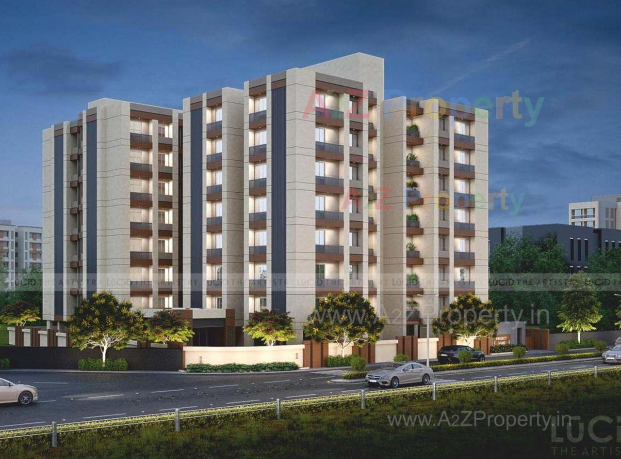 3D Elevation of real estate project Mudra Elegance located at Atladara, Vadodara, Gujarat
