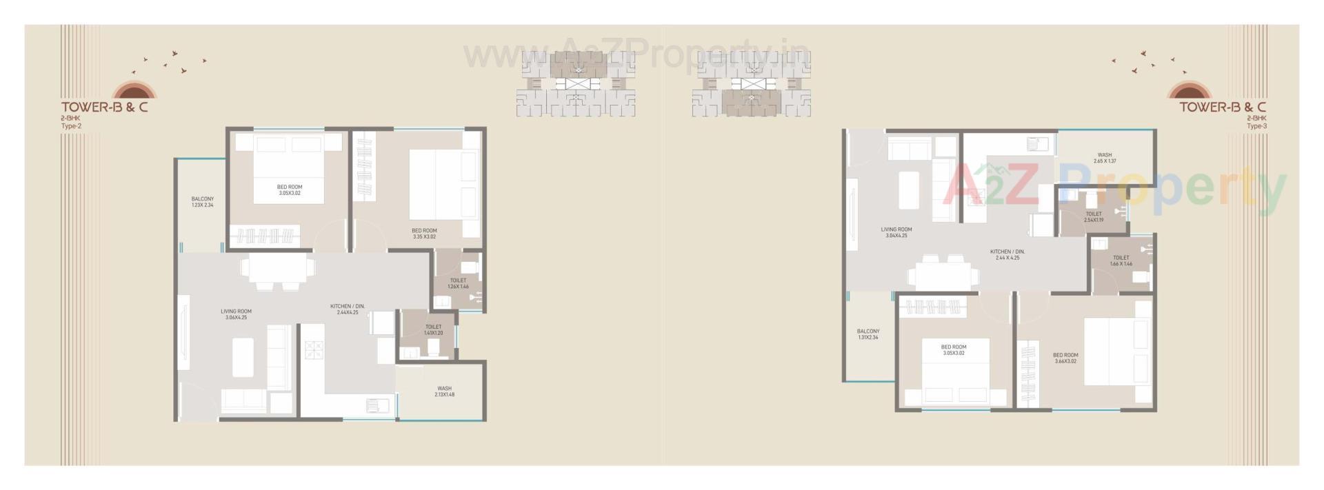 Layout of real estate project Mudra Elegance located at Atladara, Vadodara, Gujarat