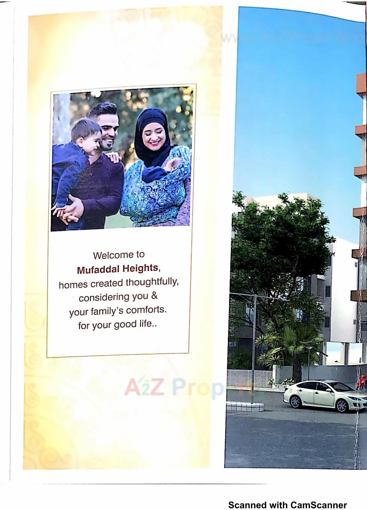  of real estate project Mufaddal Heights located at Bapod, Vadodara, Gujarat