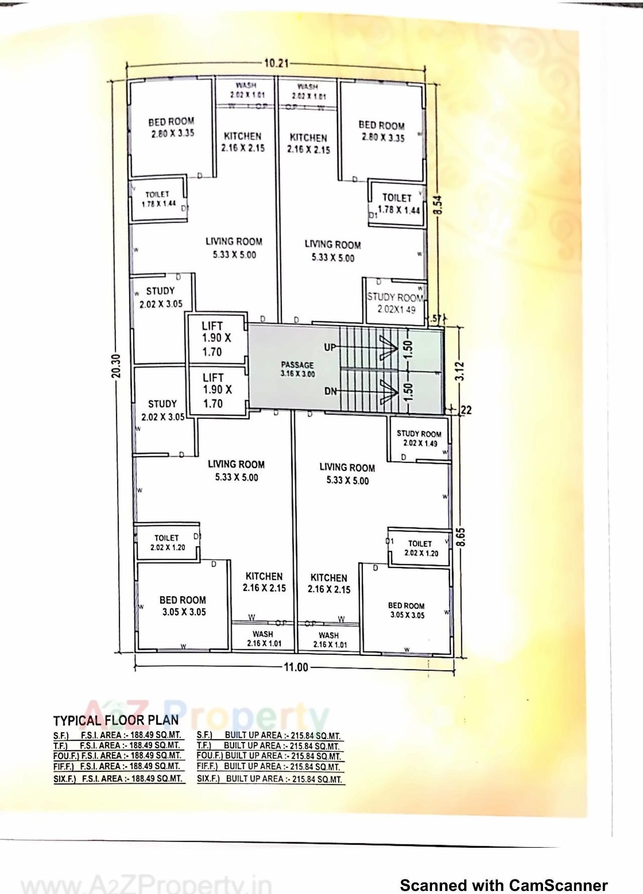 Layout of real estate project Mufaddal Heights located at Bapod, Vadodara, Gujarat