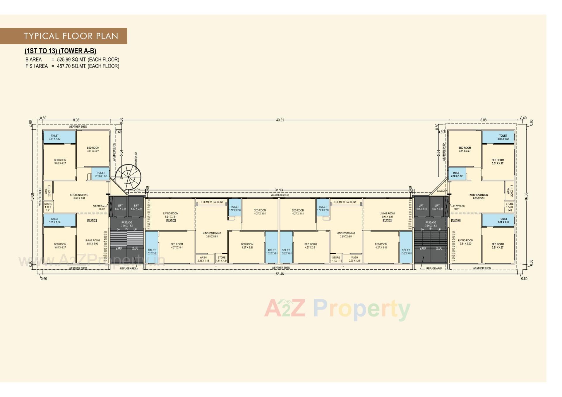 Layout of real estate project Mulberry Heights located at Gorwa--ankodia, Vadodara, Gujarat