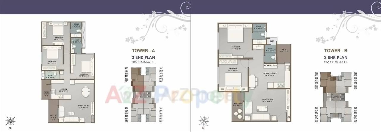 Layout of real estate project N Crest located at Sevasi, Vadodara, Gujarat