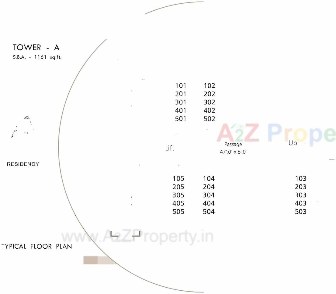  of real estate project N D Residency located at Karodiya, Vadodara, Gujarat