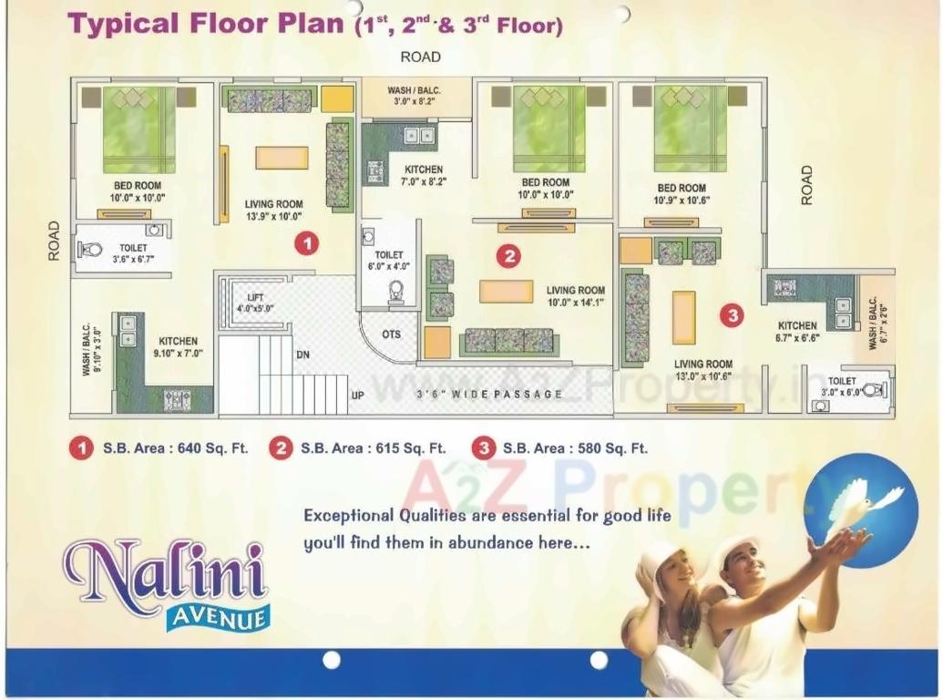  of real estate project Nalini Avenue located at City, Vadodara, Gujarat