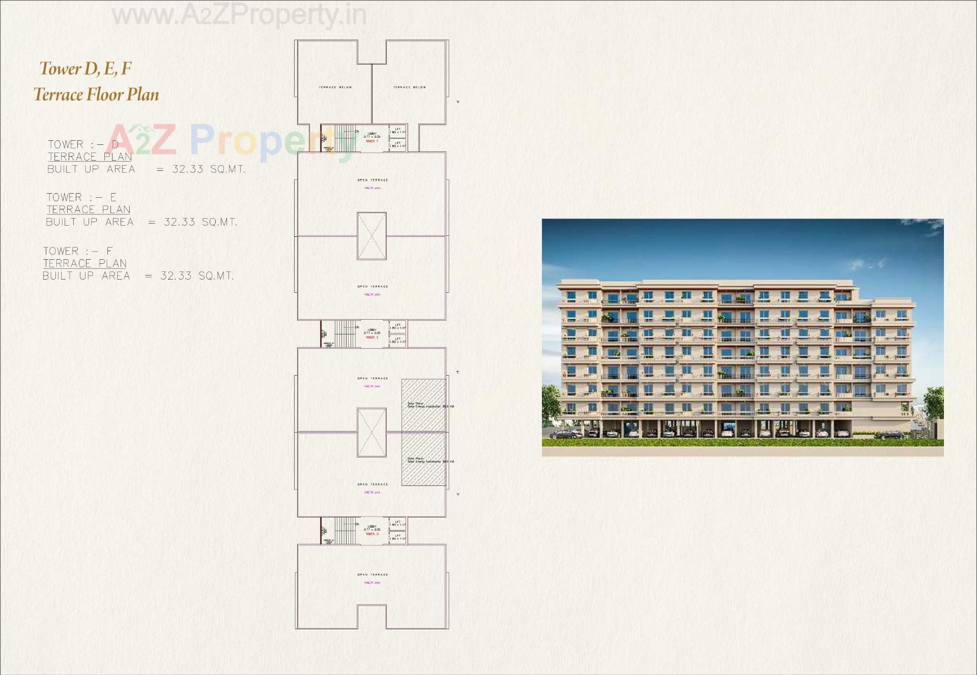 Layout of real estate project Nand Icon located at Bill, Vadodara, Gujarat