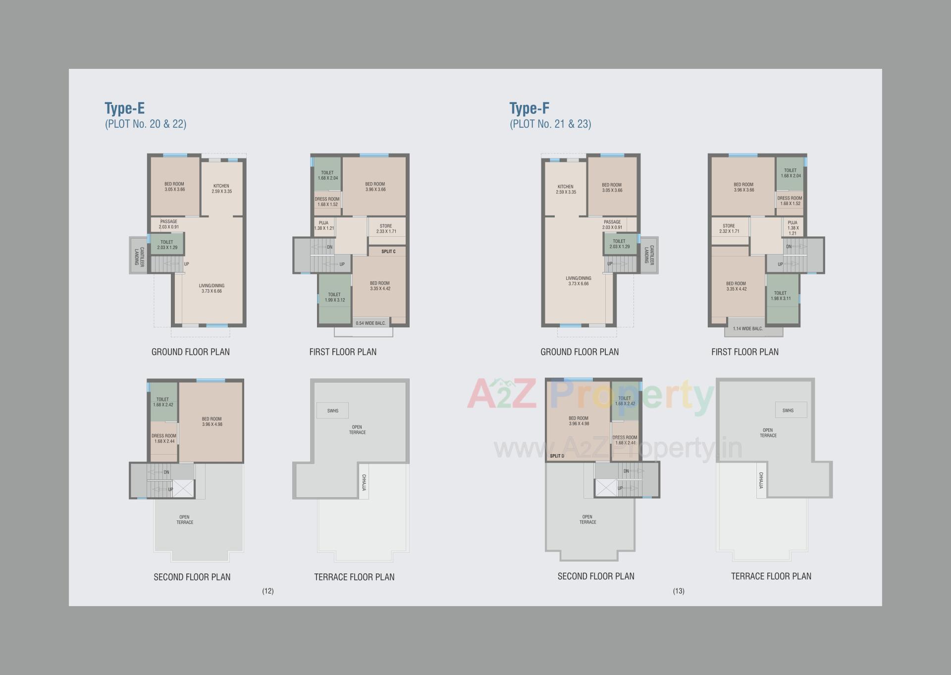 Layout of real estate project Nand Upvan located at Kapurai, Vadodara, Gujarat