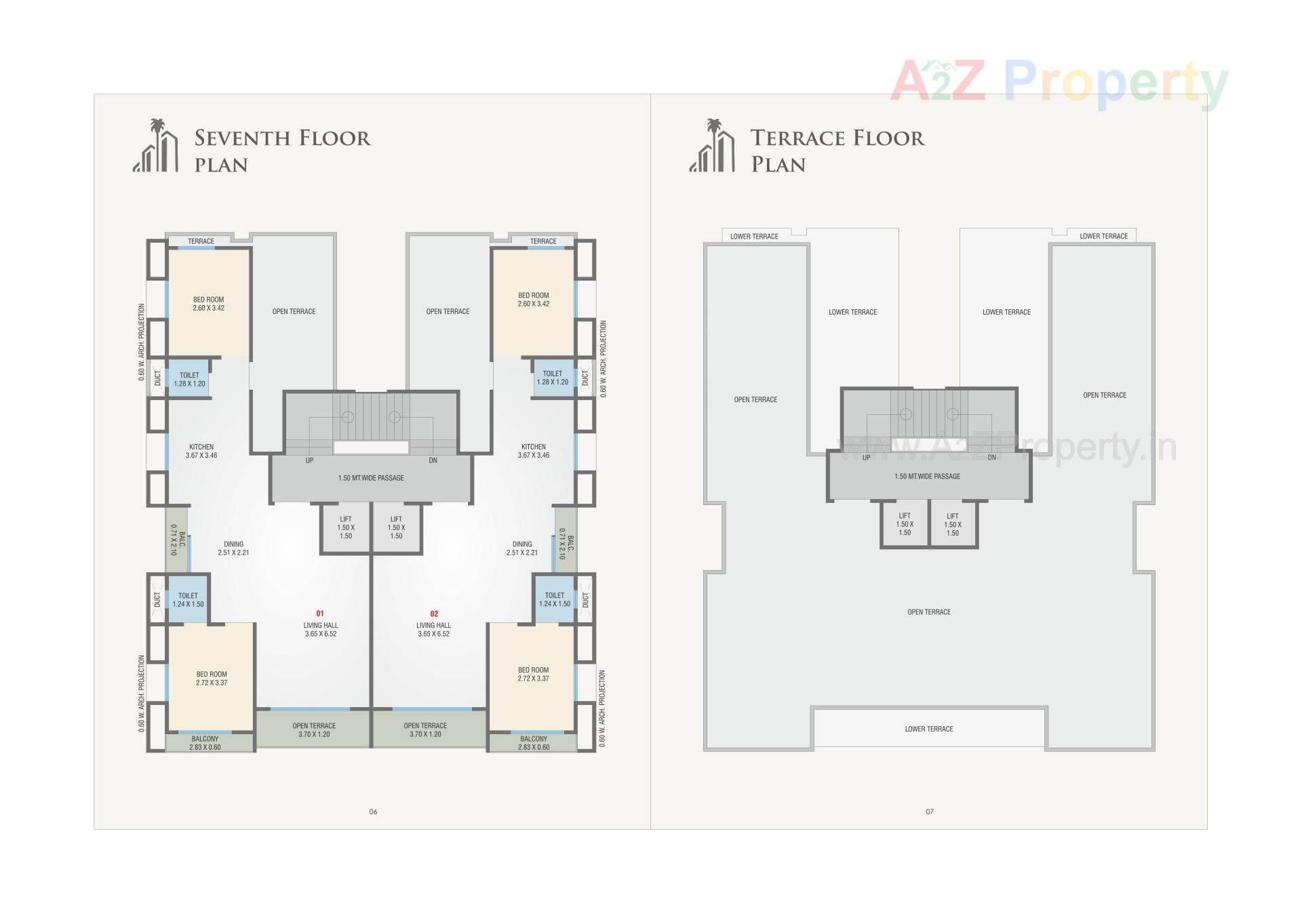 Layout of real estate project Nandishwar Heights located at Kasba, Vadodara, Gujarat