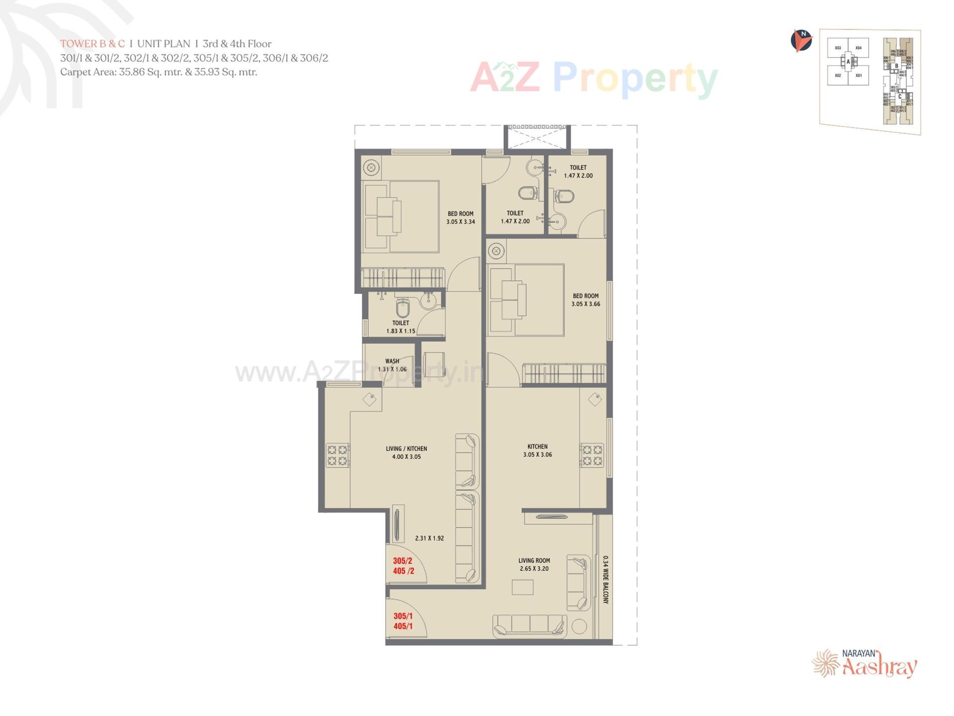 Layout of real estate project Narayan Aashray located at Kapurai, Vadodara, Gujarat