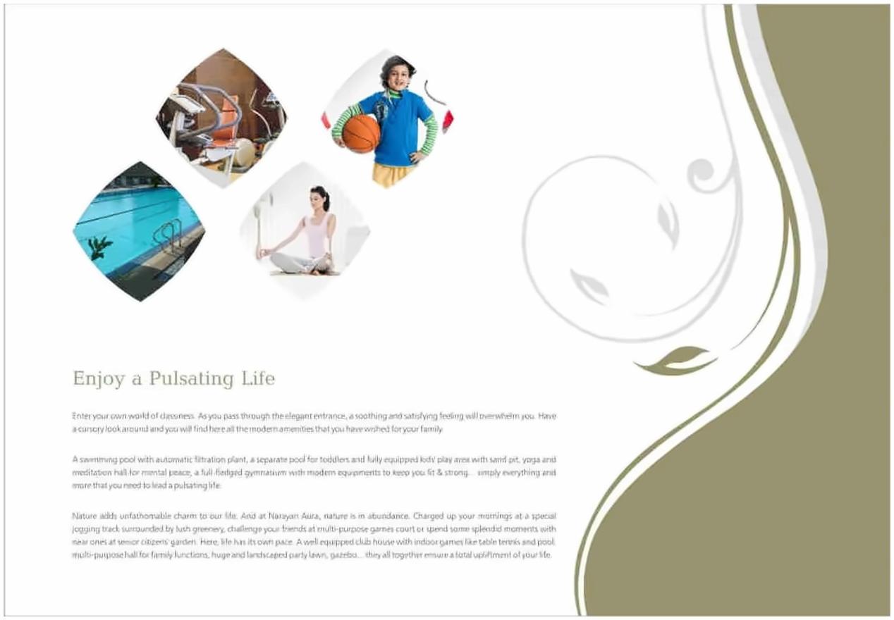  of real estate project Narayan Aura located at Atladara, Vadodara, Gujarat