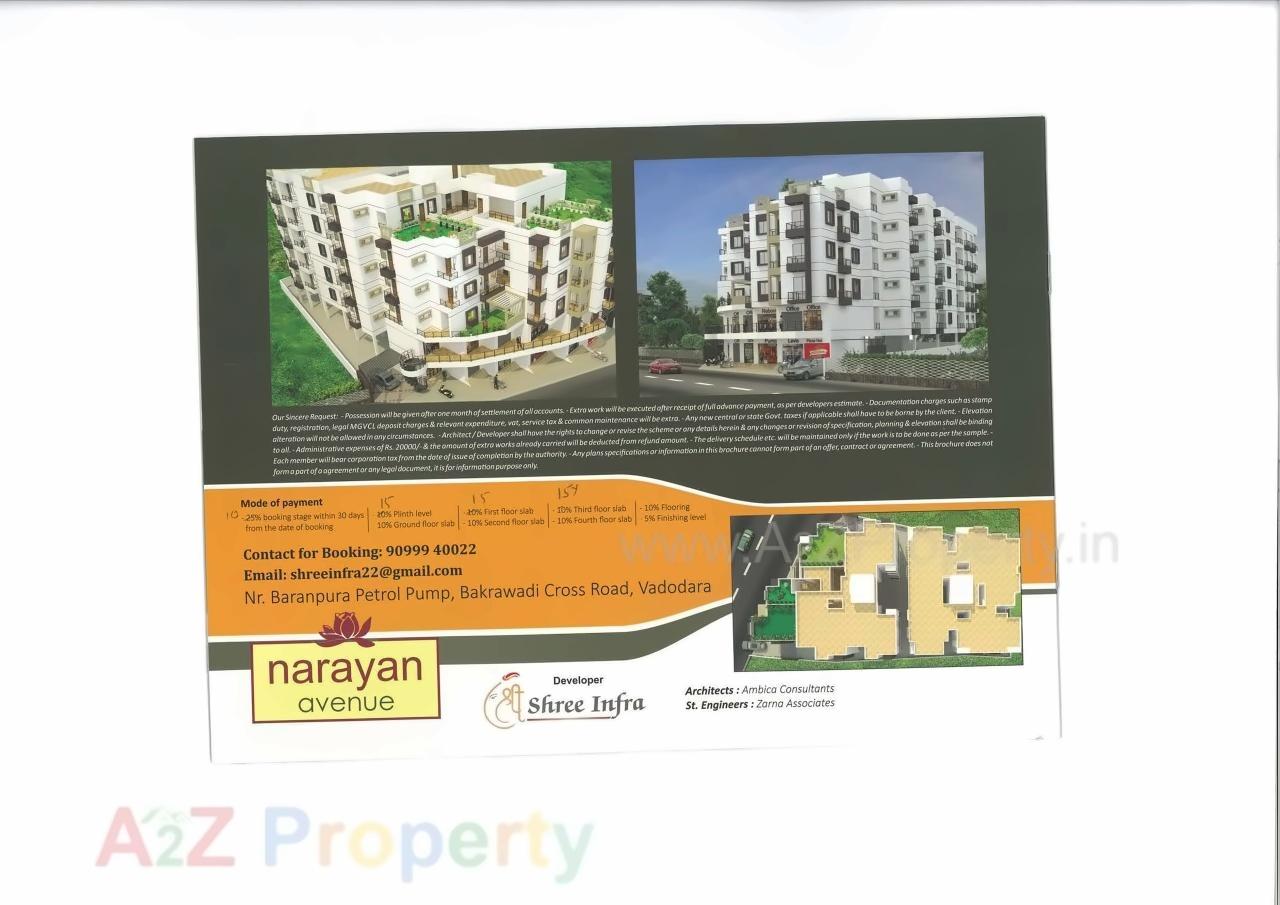  of real estate project Narayan Avenue located at Kasba, Vadodara, Gujarat