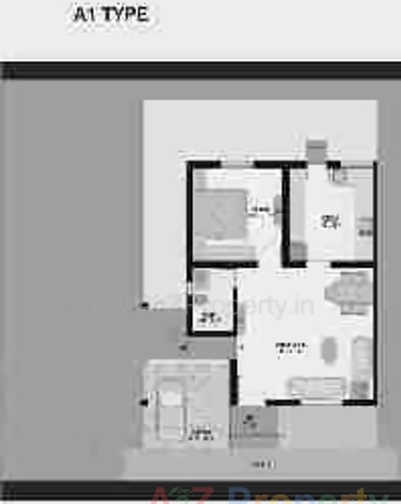 Layout of real estate project Narayan Highlife Duplex Apartment located at Kapurai, Vadodara, Gujarat
