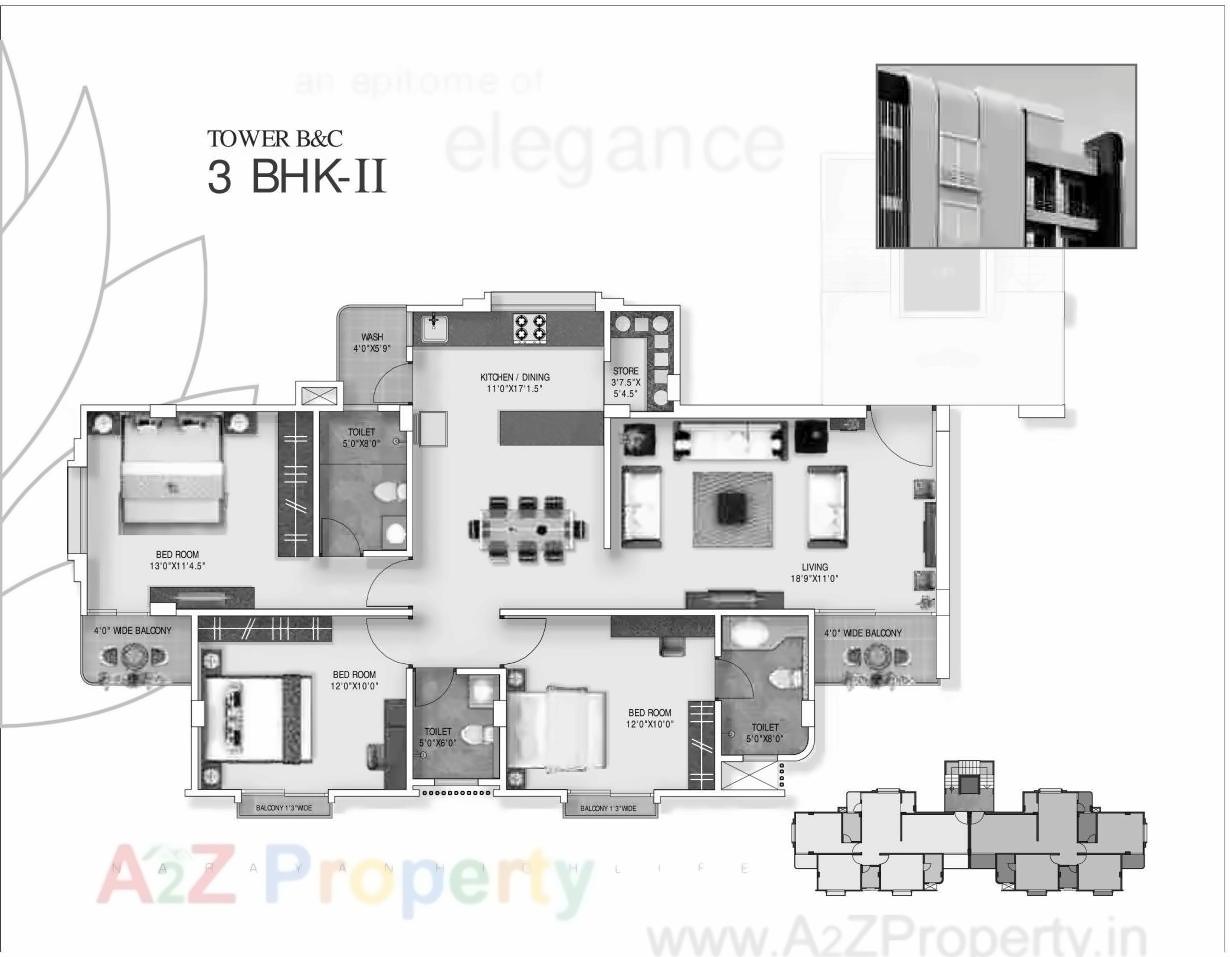 Layout of real estate project Narayan Highlife Duplex Apartment located at Kapurai, Vadodara, Gujarat