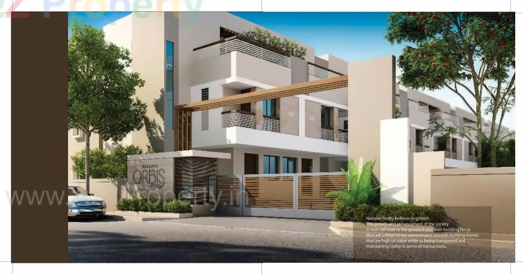 3D Elevation of real estate project Narayan Orbis located at Vadodara, Vadodara, Gujarat