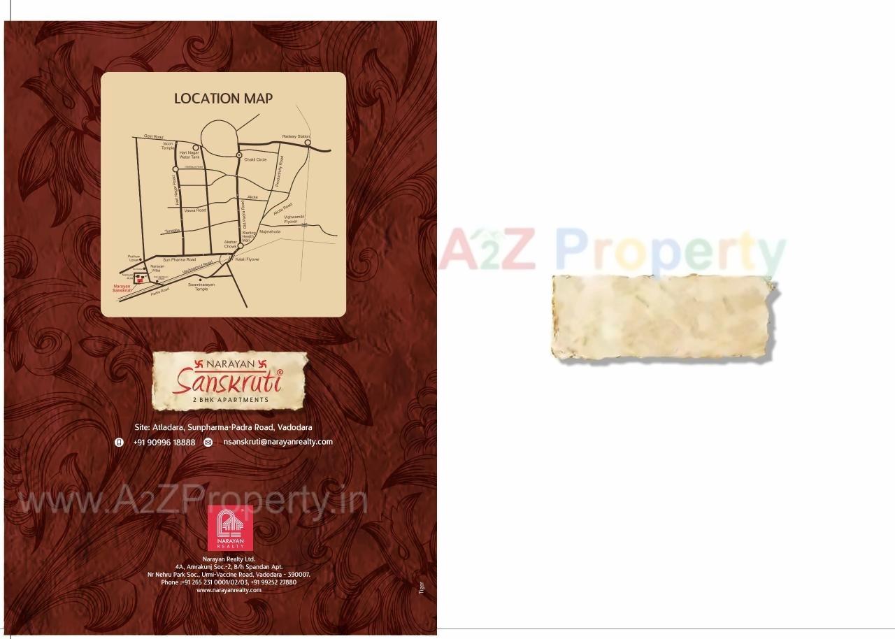  of real estate project Narayan Sanskruti located at Atladara, Vadodara, Gujarat