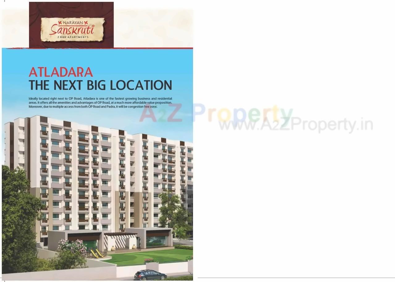 3D Elevation of real estate project Narayan Sanskruti located at Atladara, Vadodara, Gujarat