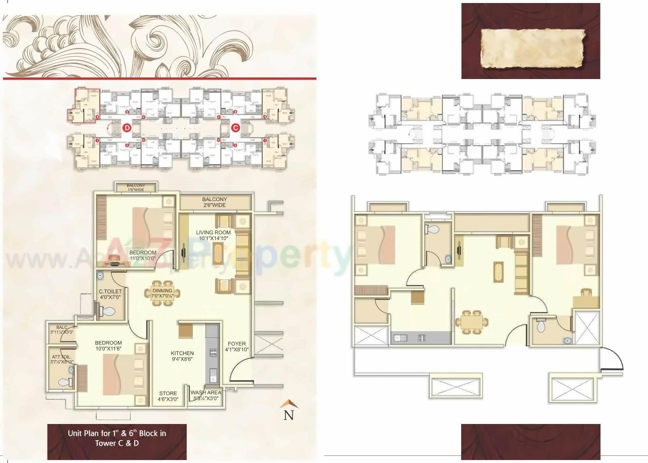 Layout of real estate project Narayan Sanskruti located at Atladara, Vadodara, Gujarat