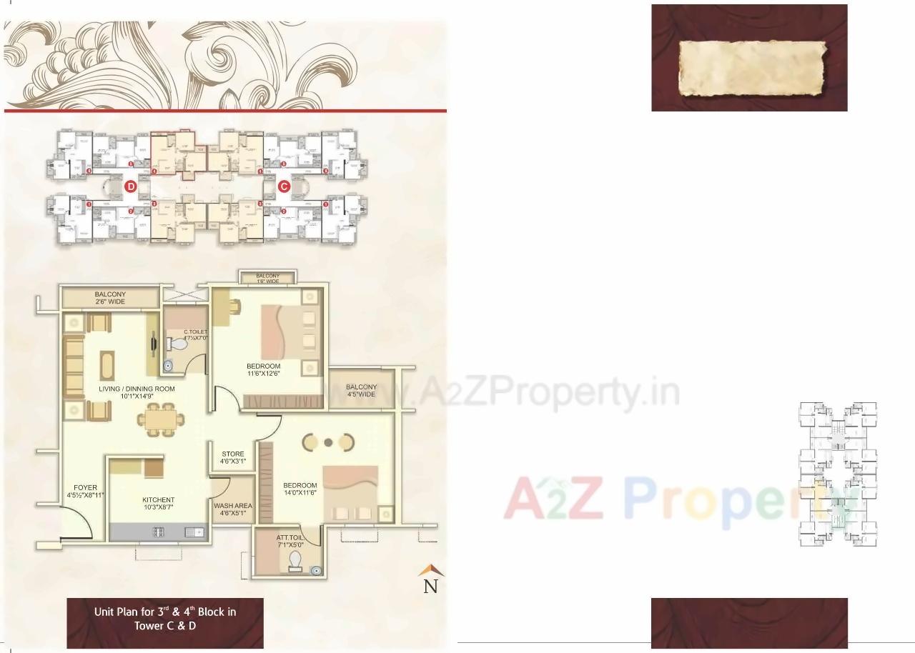 Layout of real estate project Narayan Sanskruti located at Atladara, Vadodara, Gujarat