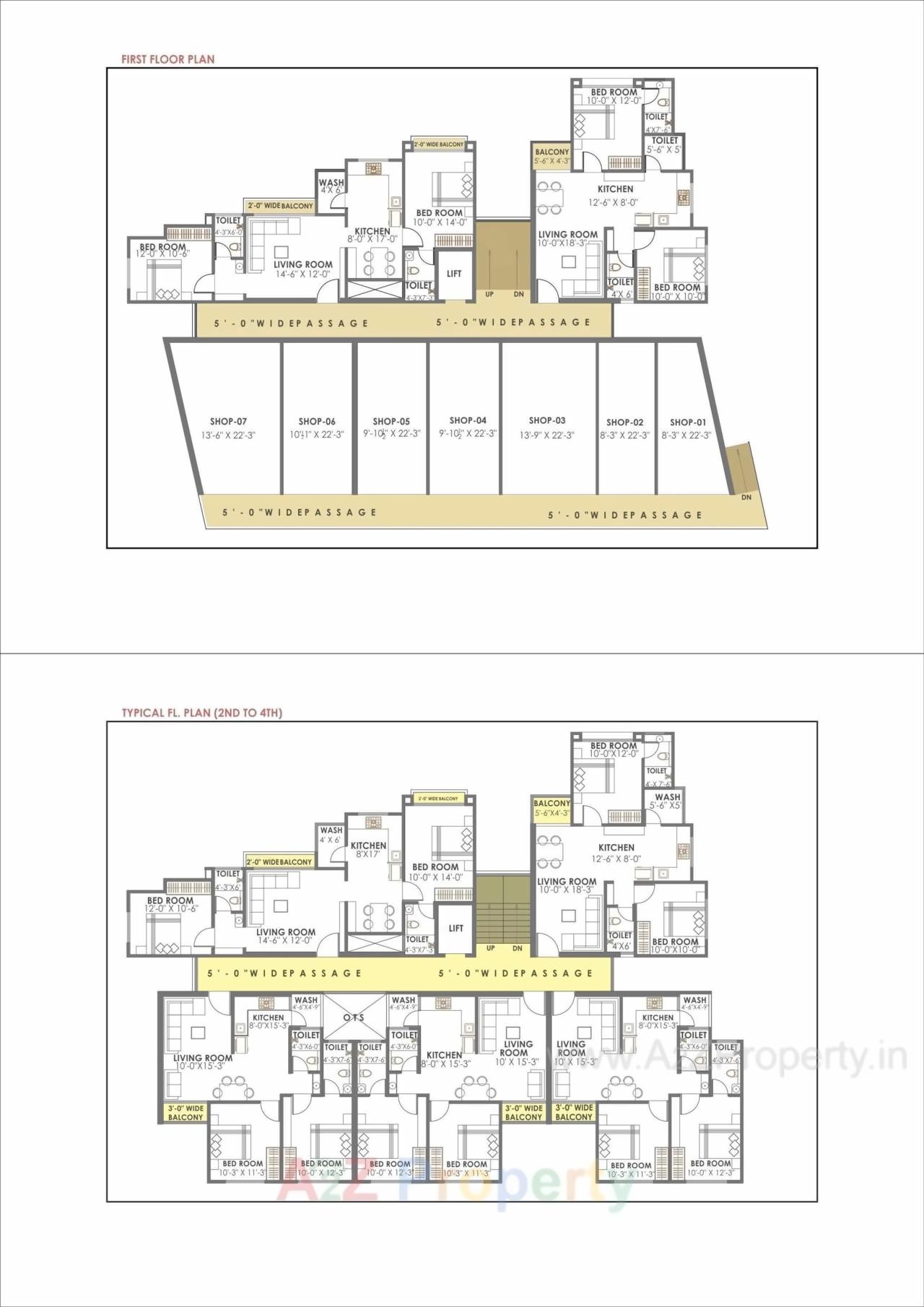 Layout of real estate project Narayan Square located at Gorva, Vadodara, Gujarat