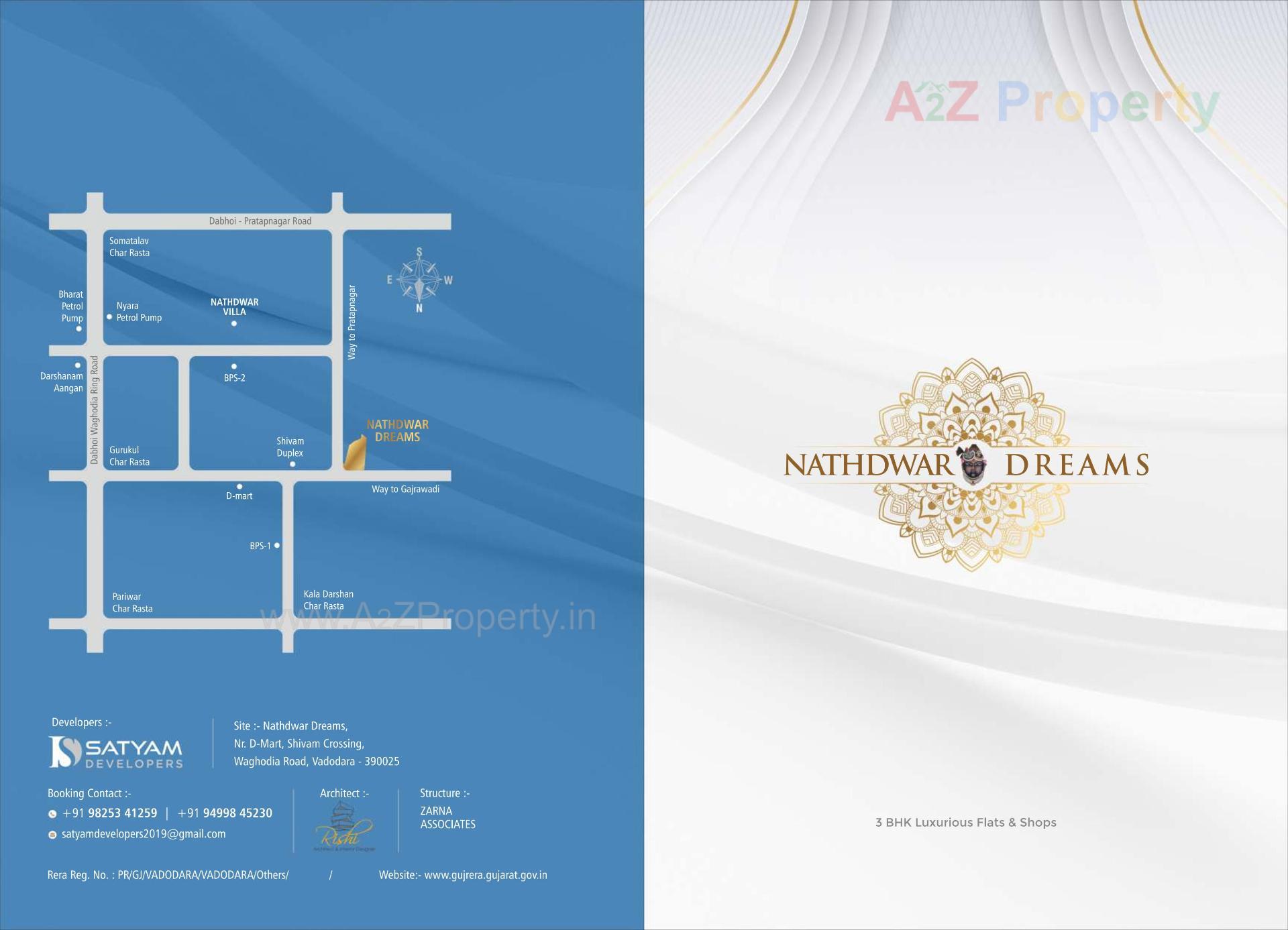  of real estate project Nathdwar Dreams located at Danteshwar, Vadodara, Gujarat