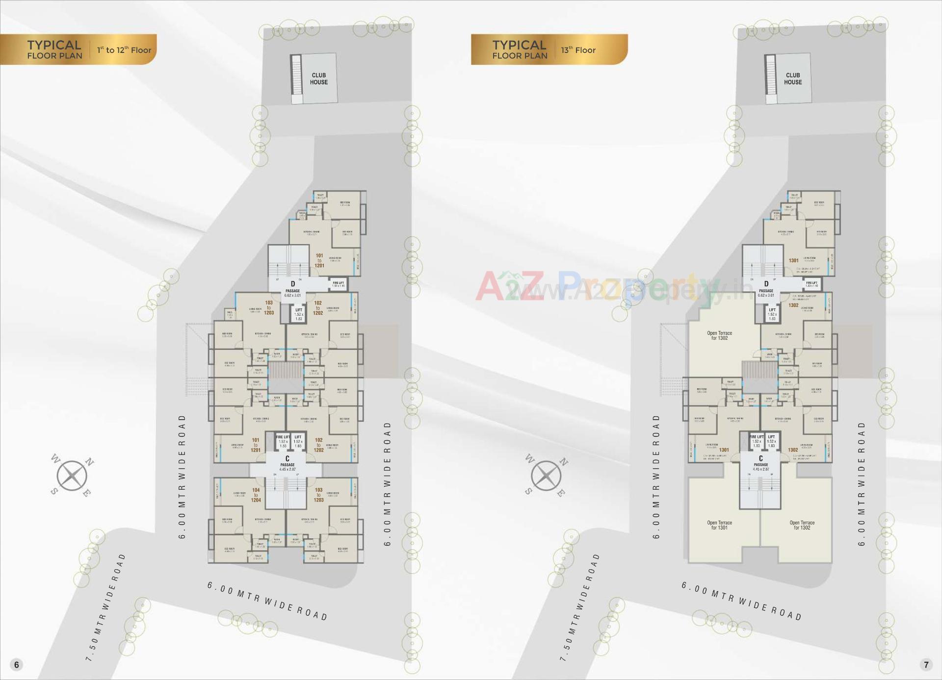 Layout of real estate project Nathdwar Dreams located at Danteshwar, Vadodara, Gujarat