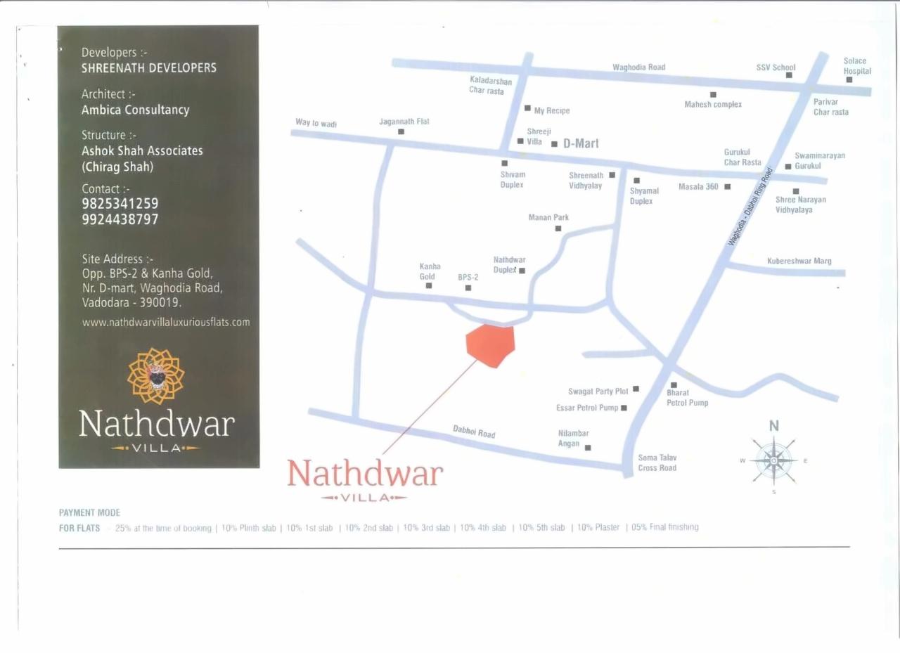  of real estate project Nathdwar Villa located at Danteshwar, Vadodara, Gujarat