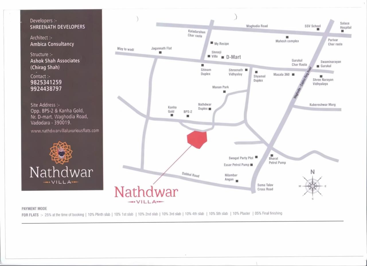  of real estate project Nathdwar Villa located at Danteshwar, Vadodara, Gujarat