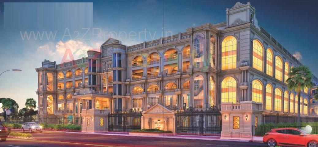3D Elevation of real estate project Nazarbaug Palace located at Kasba, Vadodara, Gujarat