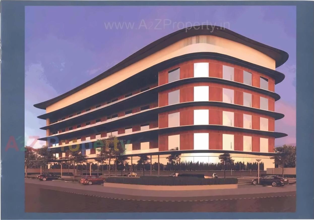 3D Elevation of real estate project Neelkanth Gold located at Vasna, Vadodara, Gujarat