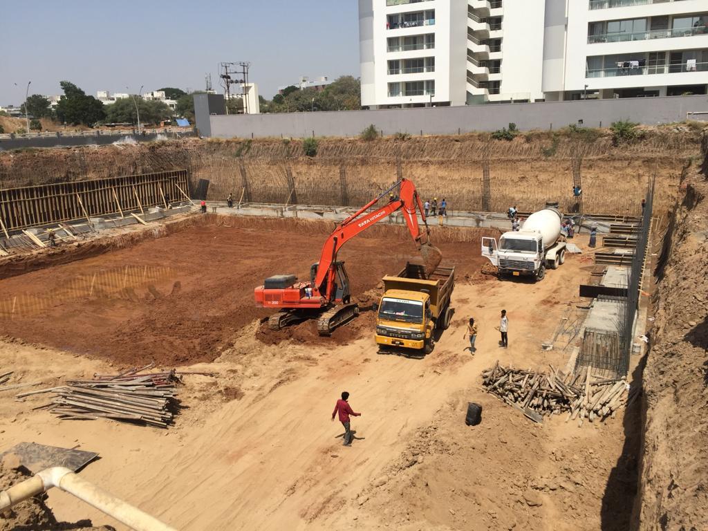 129048_const of real estate project Neptune Obelisk located at Vadiwadi, Vadodara, Gujarat