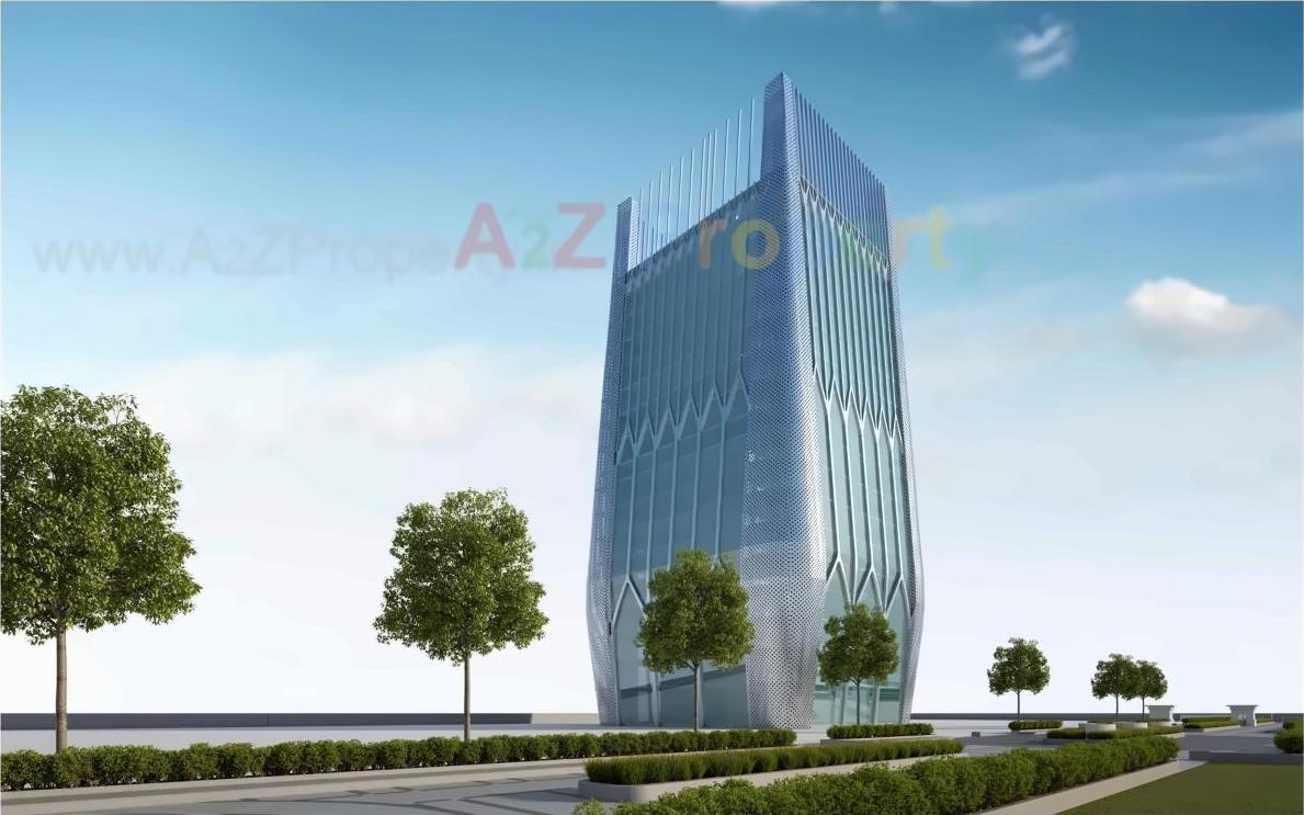 3D Elevation of real estate project Neptune Obelisk located at Vadiwadi, Vadodara, Gujarat