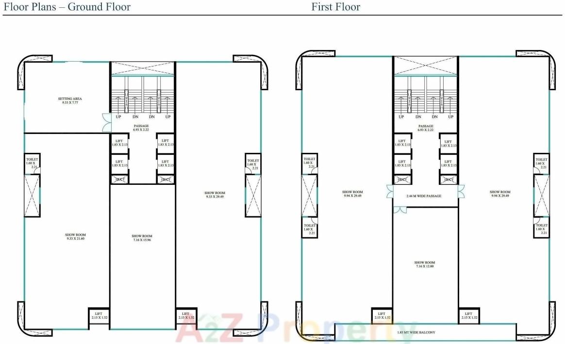 Layout of real estate project Neptune Obelisk located at Vadiwadi, Vadodara, Gujarat
