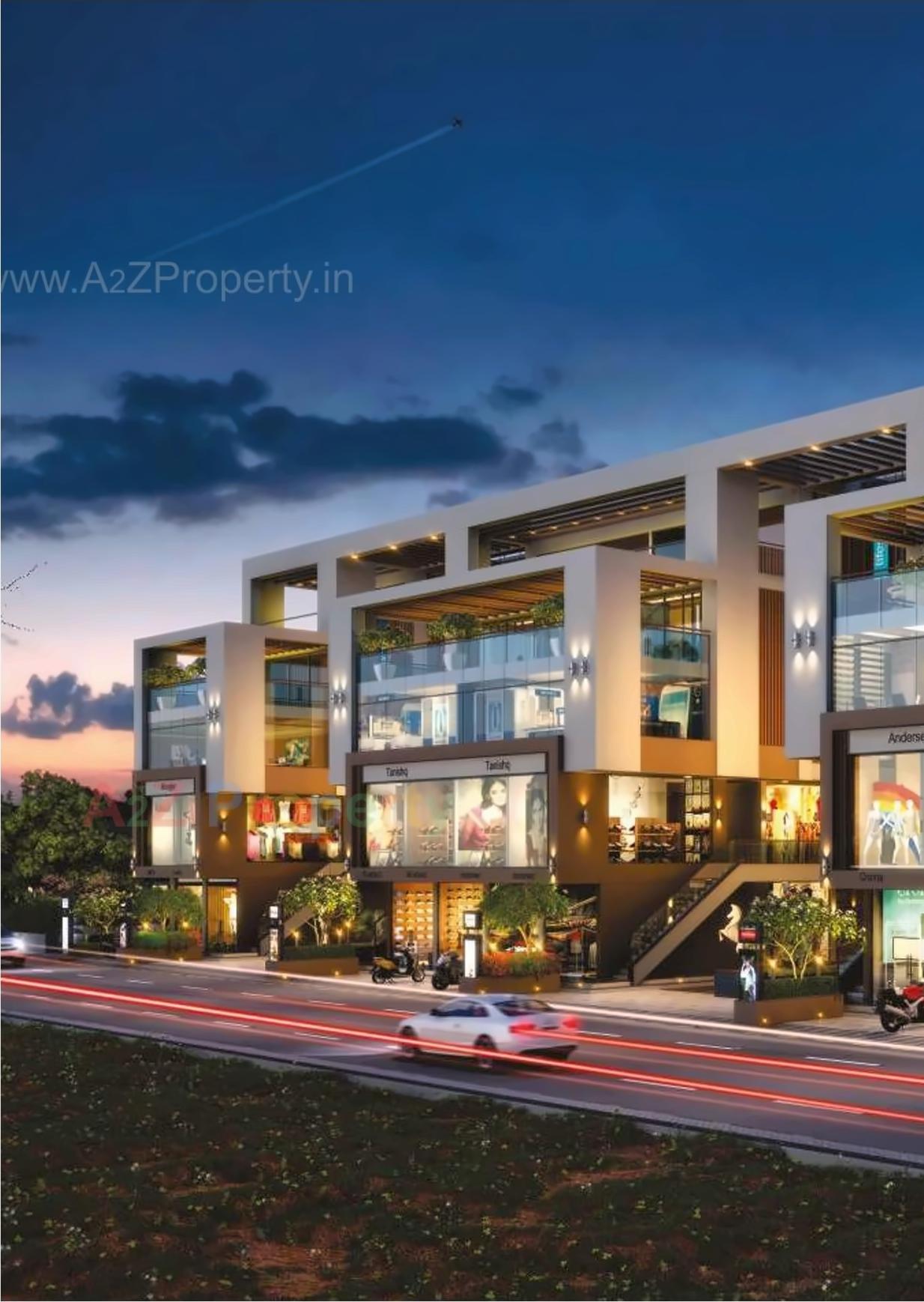 3D Elevation of real estate project Nexus located at Bhayli, Vadodara, Gujarat