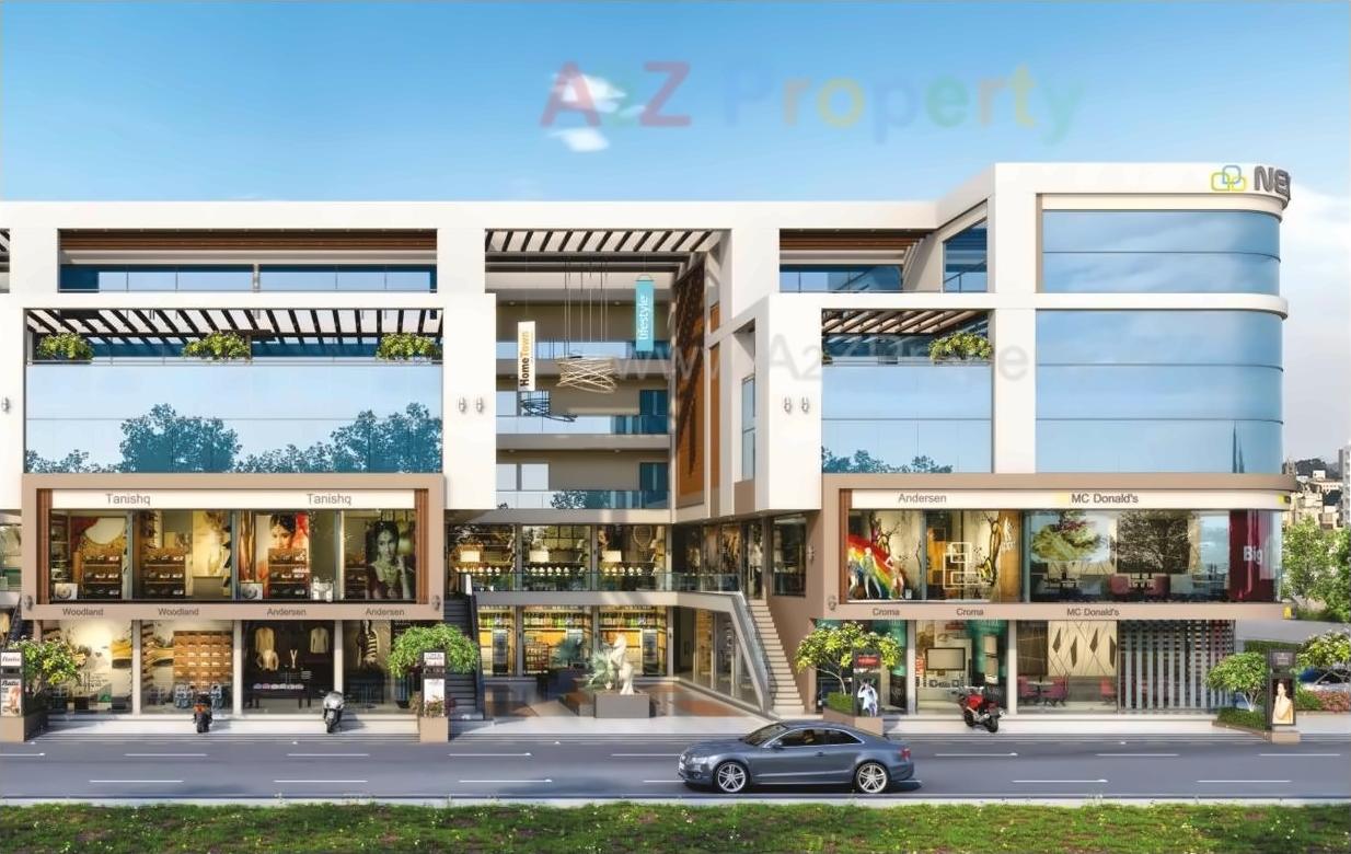 3D Elevation of real estate project Nexus located at Bhayli, Vadodara, Gujarat