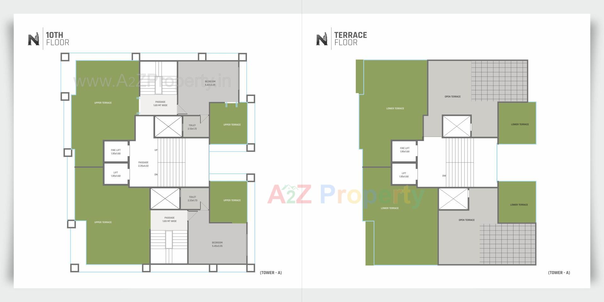 Layout of real estate project Nidhaan Harmony located at Ankodia, Vadodara, Gujarat