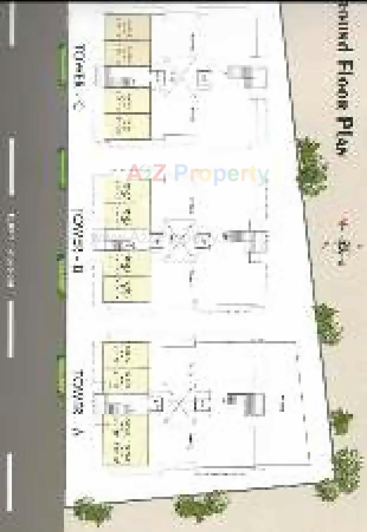 Layout of real estate project Nigah E Karam located at Gorva, Vadodara, Gujarat