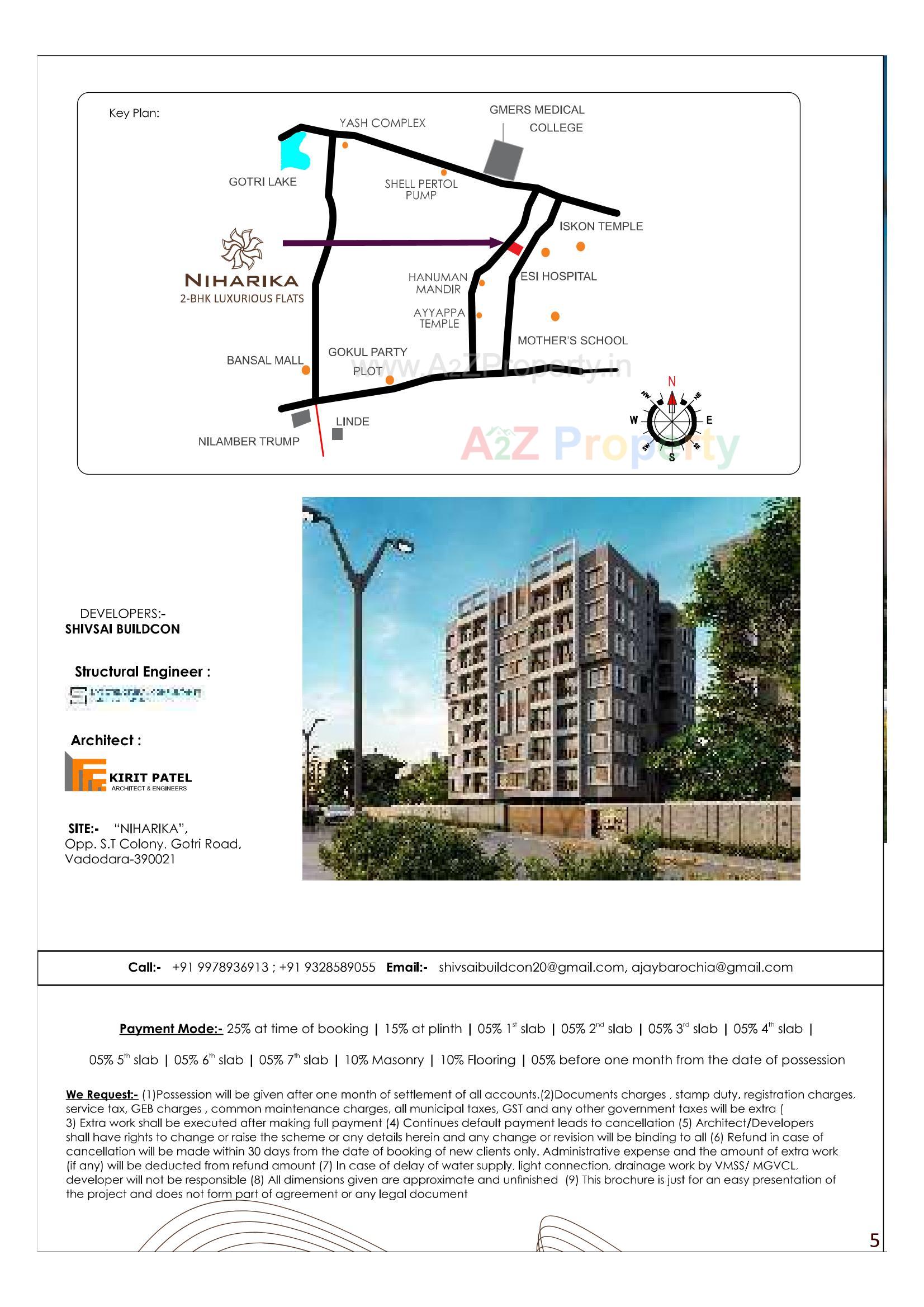  of real estate project Niharika Park Apartment Co  Op  Housing Soc  Ltd located at Saiyad-vasna, Vadodara, Gujarat