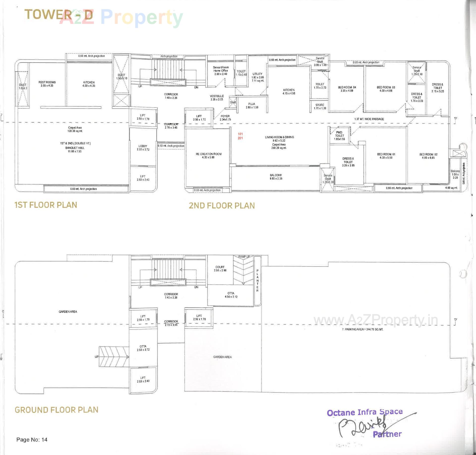 Layout of real estate project Nilamber Bellissimo located at Bhayli, Vadodara, Gujarat