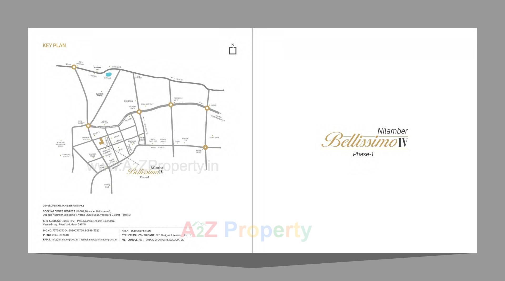  of real estate project Nilamber Bellissimo located at Bhayli, Vadodara, Gujarat
