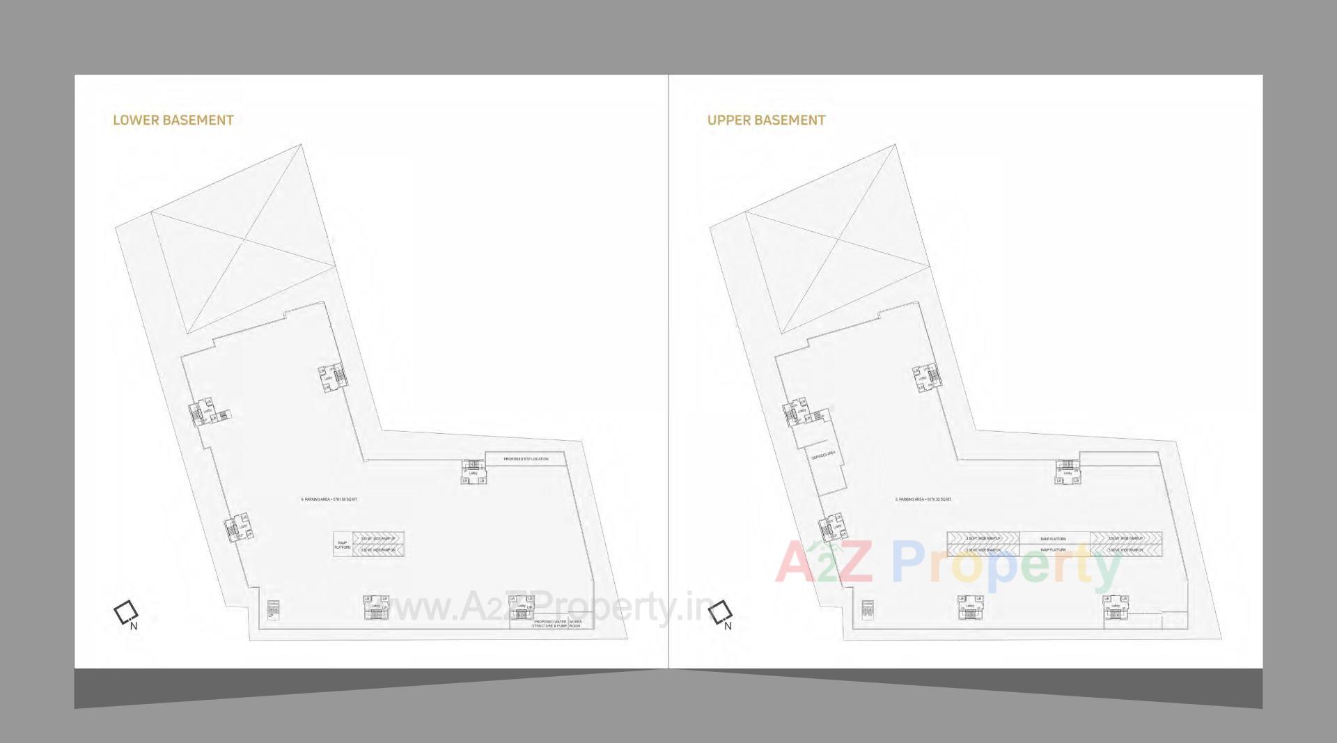Layout of real estate project Nilamber Bellissimo located at Bhayli, Vadodara, Gujarat