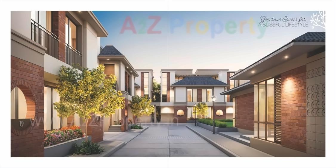 3D Elevation of real estate project Nilamber Bliss located at Sevasi, Vadodara, Gujarat