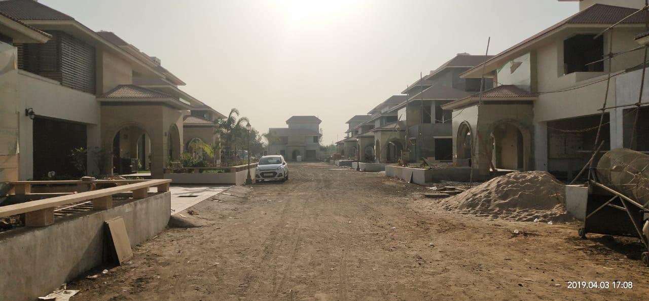 129553_const of real estate project Nilamber Grandeur located at Bhayli, Vadodara, Gujarat