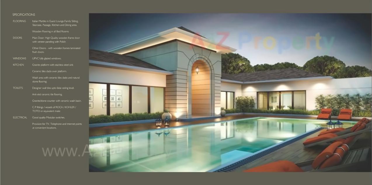 3D Elevation of real estate project Nilamber Grandeur located at Bhayli, Vadodara, Gujarat