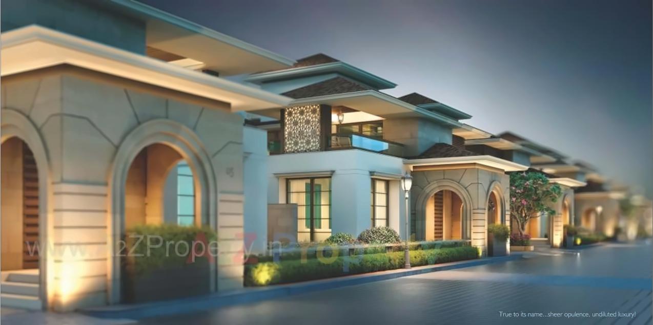 3D Elevation of real estate project Nilamber Grandeur located at Bhayli, Vadodara, Gujarat