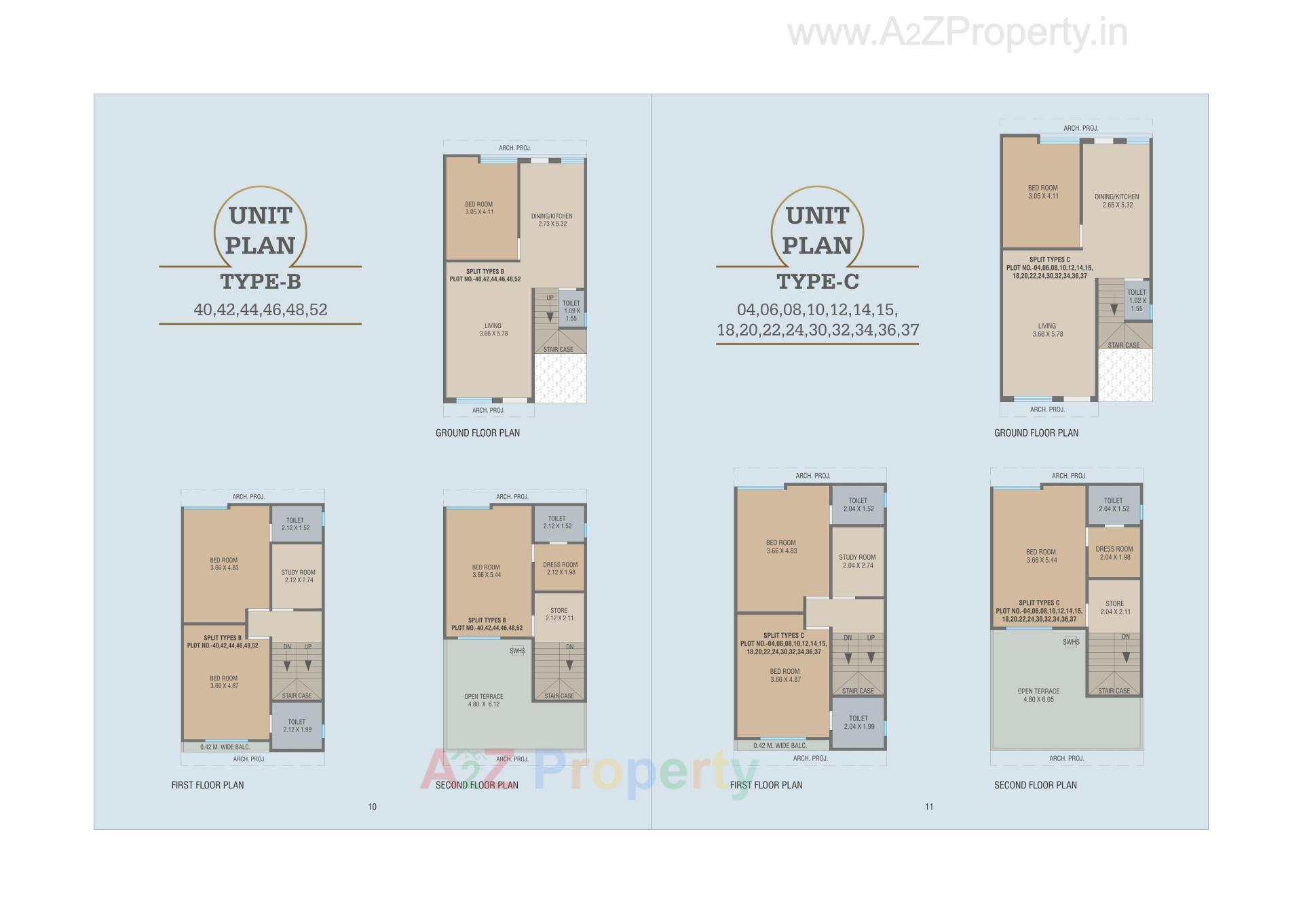 Layout of real estate project Nilkanth located at Vadsar, Vadodara, Gujarat