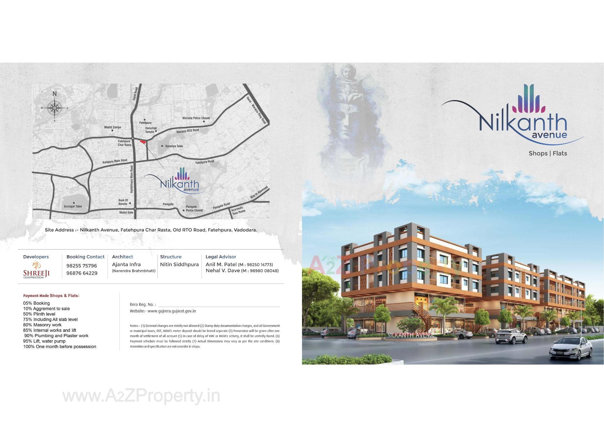  of real estate project Nilkanth Avenue located at Vadodara, Vadodara, Gujarat
