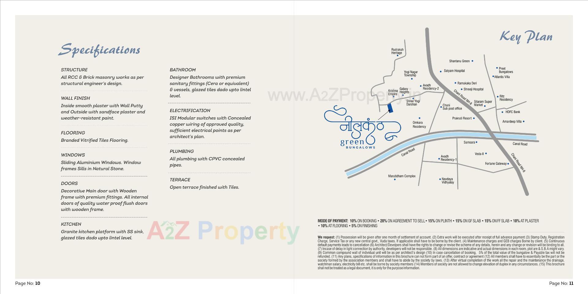  of real estate project Nilkanth Green Bungalows located at Chhani, Vadodara, Gujarat