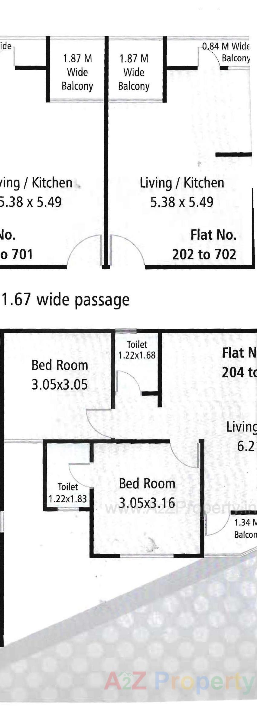 Layout of real estate project Nilkanth Height located at Amodar, Vadodara, Gujarat