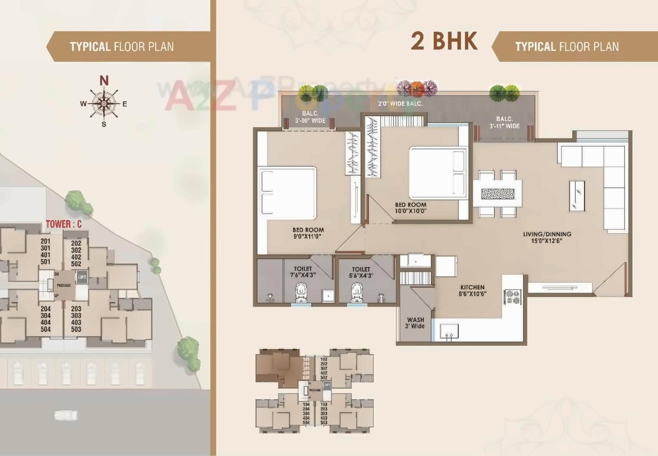 Layout of real estate project Nilkanth Resi Cum Plaza located at Danteshwar, Vadodara, Gujarat