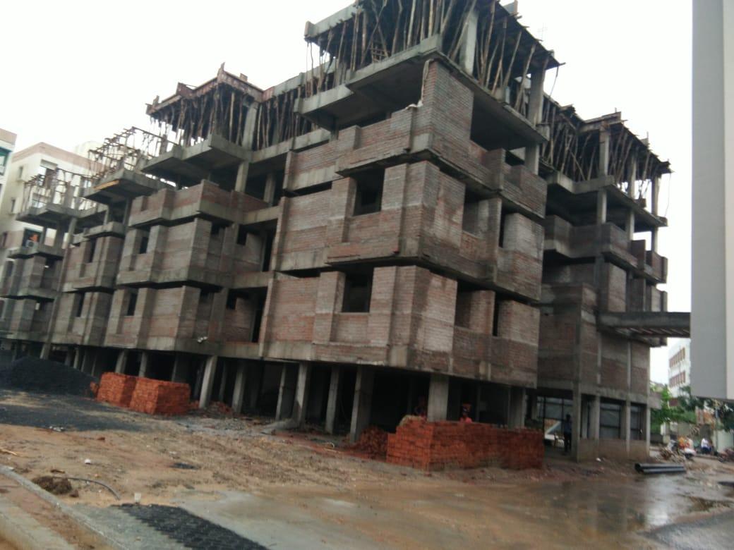 197868_const of real estate project Madhav Resi Cum Plaza located at Sayajipura, Vadodara, Gujarat
